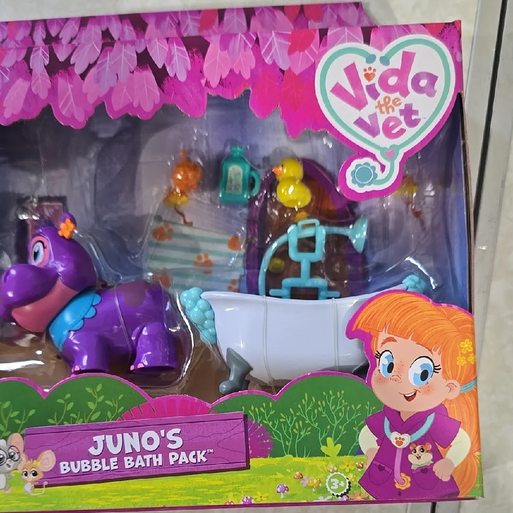 Purple Doll & Accessories Set‎ with Vibrant Packaging